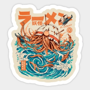 Dark Great Ramen off Kanagawa Sticker